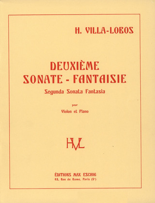 Sonate Fantaisie N 2 Vl/Piano (VILLA-LOBOS HEITOR)
