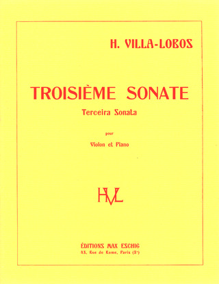Sonate Fantaisie N 3 Vl/Piano