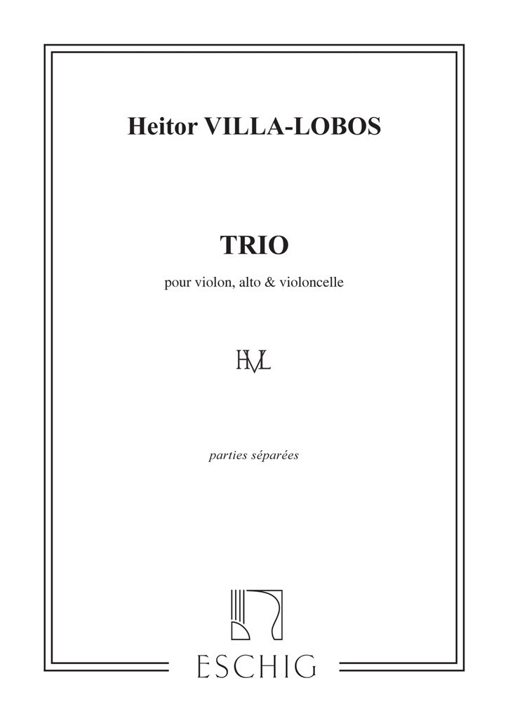 Trio (Poche) Pour Violon, Alto Et Violoncelle