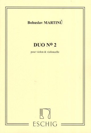 Duo N. 2, Pour Violon Et Violoncelle