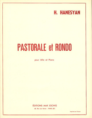Pastorale/Rondo Alto/Piano