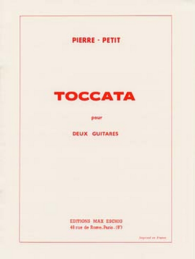 Toccata 2 Guitares (PETIT)