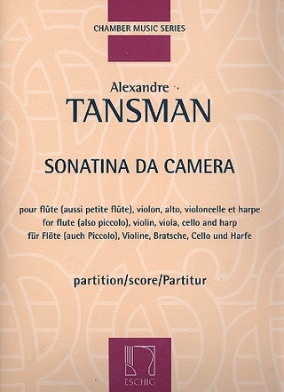 Sonatina Da Camera Pour Flûte, Violon, Alto, Violoncelle Et Harpe
