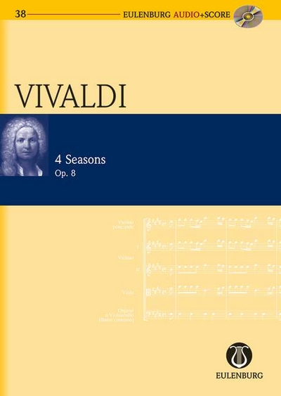 The Four Seasons Op. 8 Rv 269, 315, 293, 297 (Les quatre saisons) (VIVALDI ANTONIO)