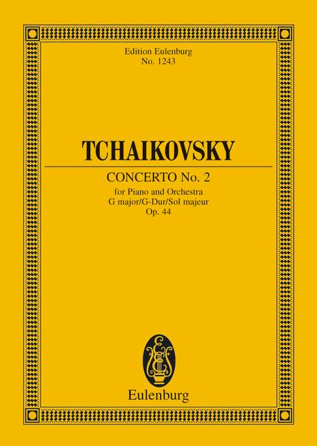 Concerto #2 G Major Op. 44 Cw 55 (TCHAIKOVSKI PIOTR ILITCH)