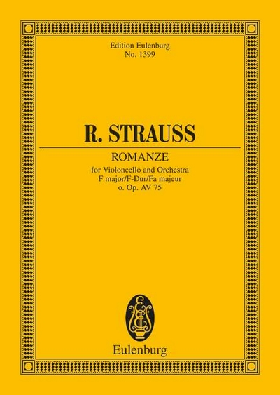 Romanze F Major O. Op. Av 75 (STRAUSS RICHARD)