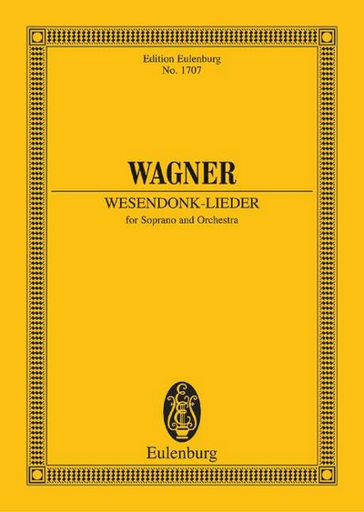 Wesendonck-Lieder Wwv 91 (WAGNER RICHARD)