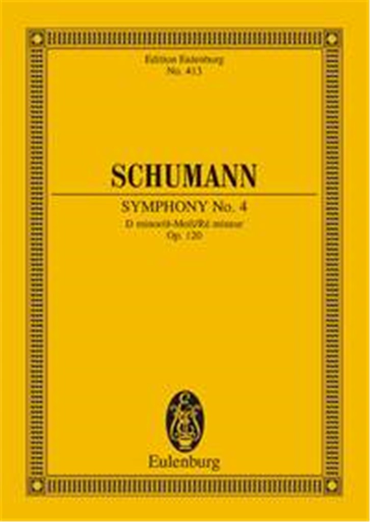 Symphony #4 D Minor Op. 120 (SCHUMANN ROBERT)