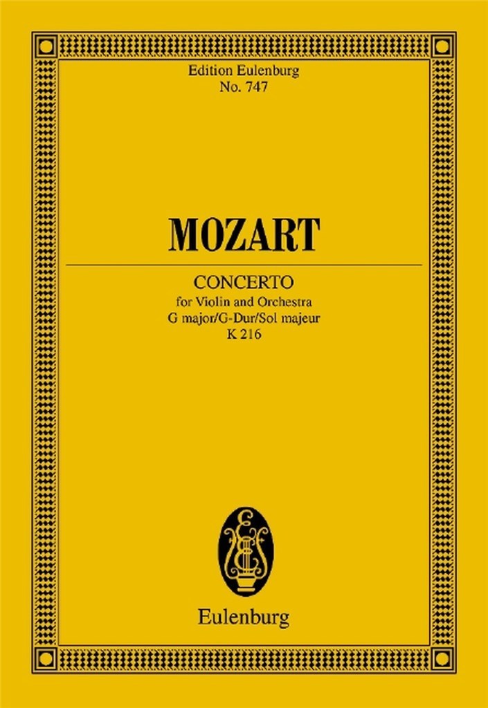 Concerto G Major Kv 216