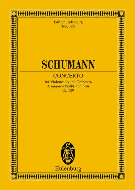Concerto A Minor Op. 129 (SCHUMANN ROBERT)