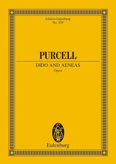 Dido And Aeneas (PURCELL HENRY)