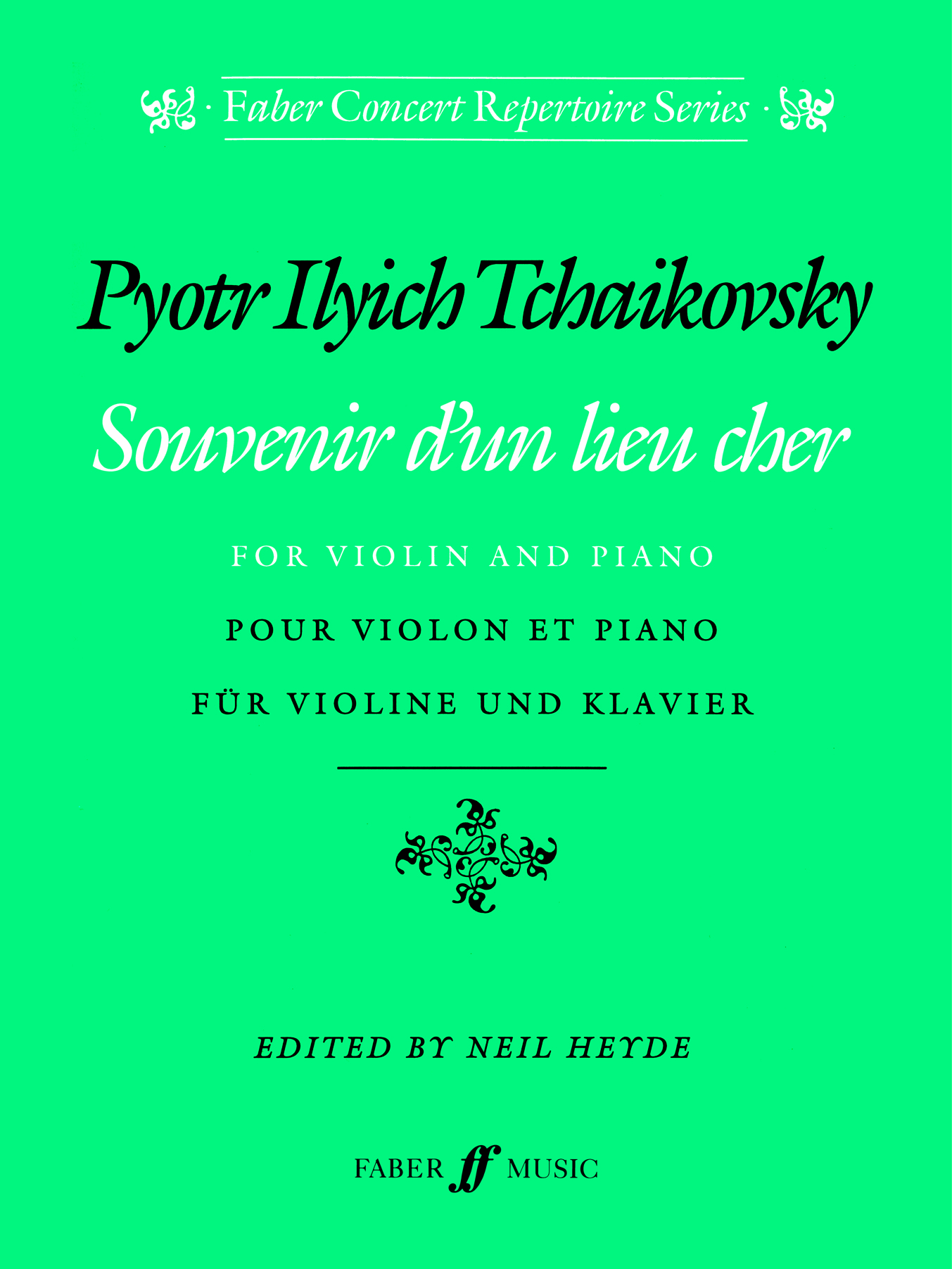Souvenir D'Un Lieu Cher (Violin And Piano) (TCHAIKOVSKI PIOTR ILITCH)