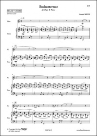 Enchanteresse - A. Meier - Flûte Et Piano (MEIER ARNAUD)
