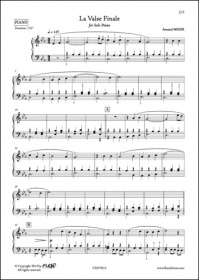 La Valse Finale - A. Meier - Piano Solo (MEIER ARNAUD)