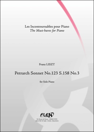 Sonnet No.123 De Petrarca S.158 No.3 (LISZT FRANZ)