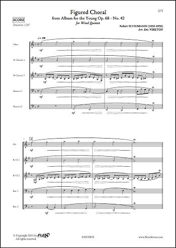 2ème Choral - Issu De L'Album Pour La Jeunesse Op. 68 #42 (SCHUMANN ROBERT)