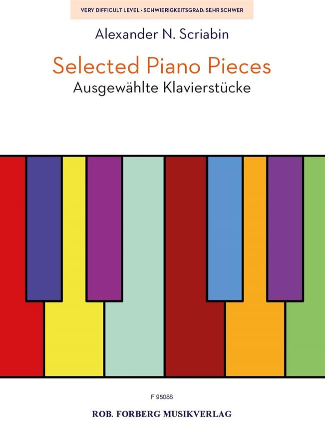 Selected Piano Pieces (SCRIABINE ALEXANDER)