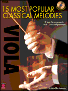 15 Most Popular Classical Melodies Viola Cd