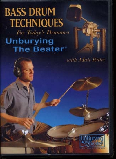 Dvd Bass Drum Techniques Unburying The Beater M. Ritter (RITTER MATT)