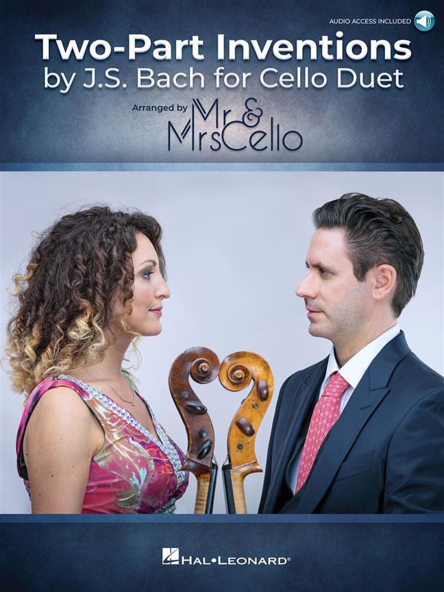Two Part Inventions by J.S. Bach for Cello Duet (BACH JOHANN SEBASTIAN / MR AND MRS CELLO (Arr)