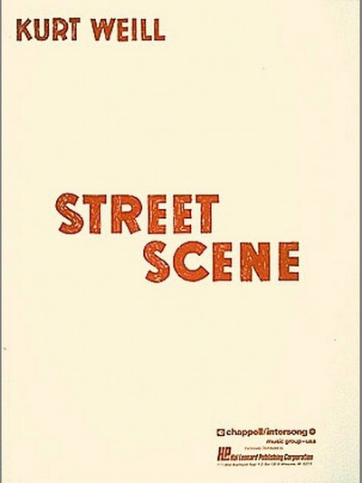 Street Scene (Vocal Score) (WEILL KURT)
