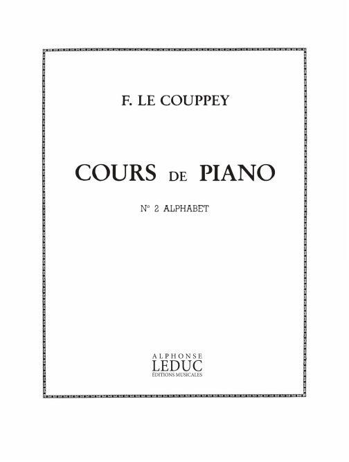 Cours De Piano N02 : L'Alphabet 25 Etudes Tres Faciles (LE COUPPEY FELIX)