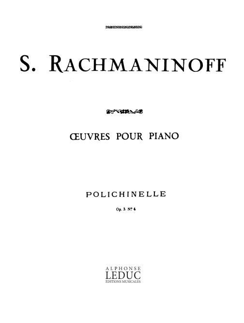 Polichinelle Op. 3 N04 (RACHMANINOV SERGEI)