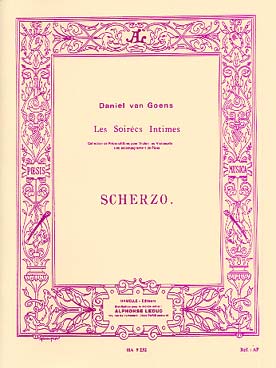 Scherzo Op. 12 (VAN GOENS)
