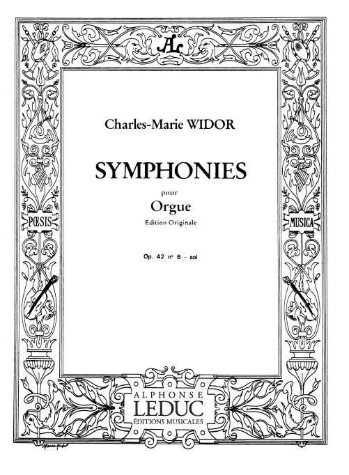Symphonie N06 Op. 42 (WIDOR CHARLES-MARIE)