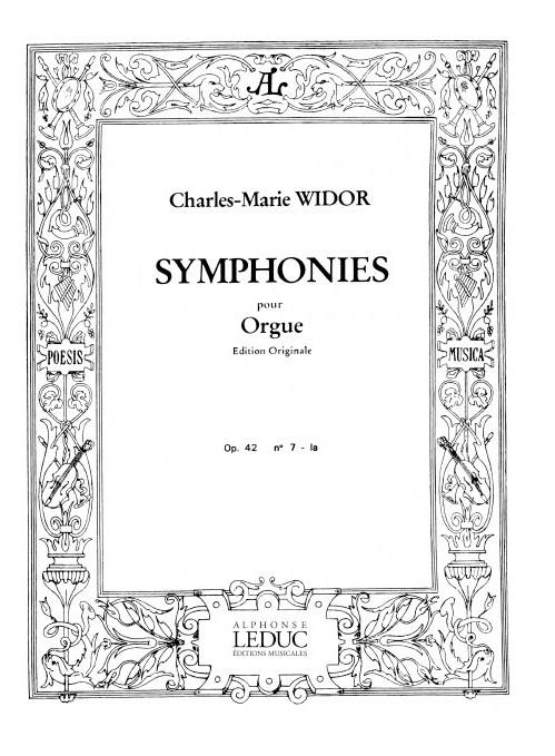 Symphonie N07 Op. 42 (WIDOR CHARLES-MARIE)