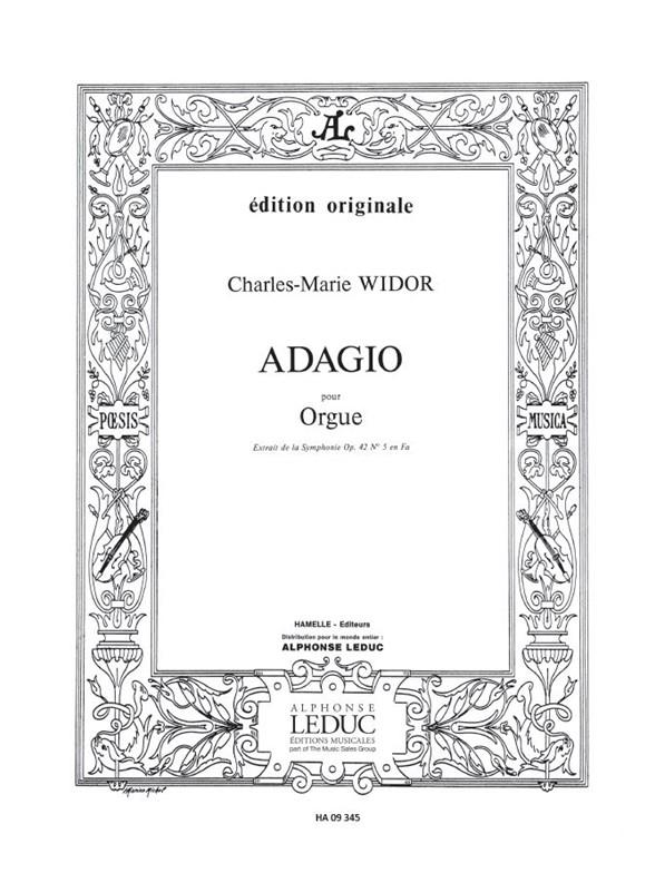 Adagio (Extrait Symphonie N05) (WIDOR CHARLES-MARIE)