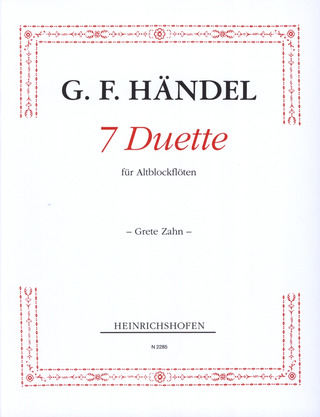 7 Duets (HAENDEL GEORG FRIEDRICH)