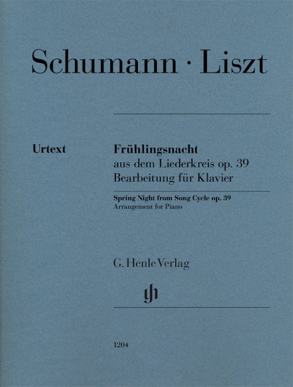 Frühlingsnacht Du Liederkreis Op. 39 (Robert Schumann)