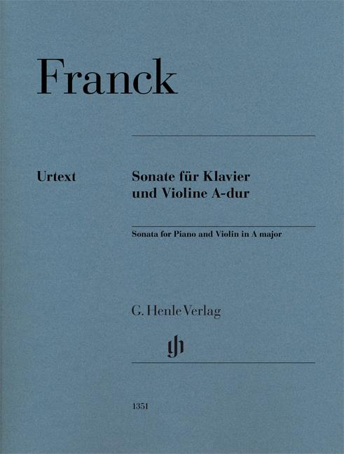 Sonate Pour Piano Et Violon En La Majeur (FRANCK CESAR)