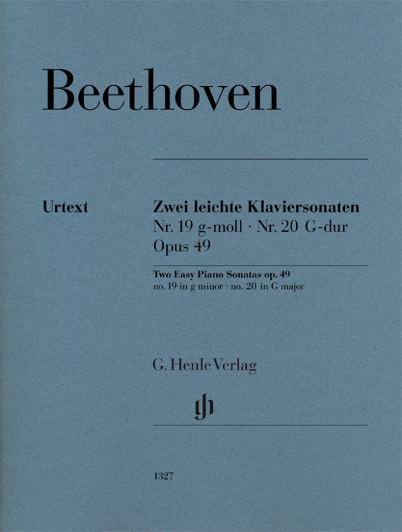 2 Easy Piano Sonatas Nos. 19 And 20 Op. 49 (BEETHOVEN LUDWIG VAN)
