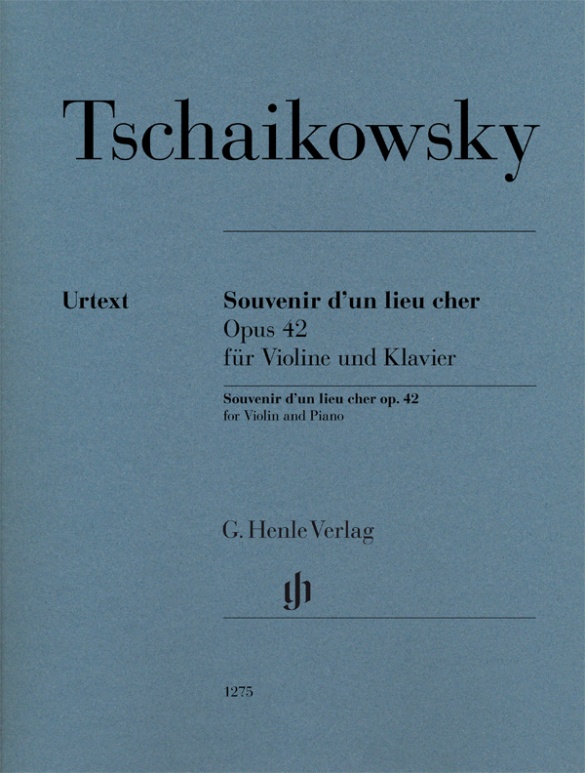 Souvenir D'Un Lieu Cher Op. 42 For Violin And Piano (TCHAIKOVSKI PIOTR ILITCH)