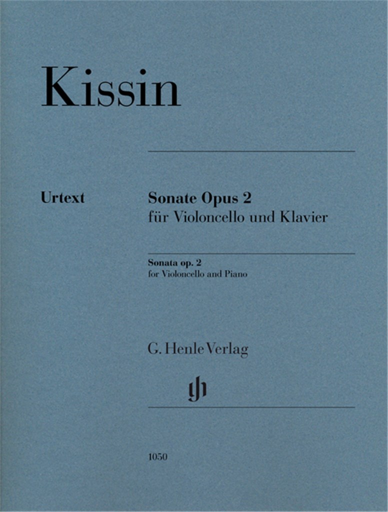 Sonata op. 2 for Violoncello and Piano (KISSIN EVGENY)