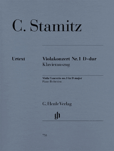 Viola Concerto #1 D Major (STAMITZ CARL)
