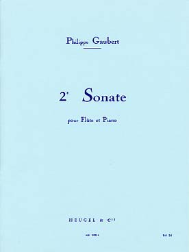 Sonate N02 (GAUBERT)