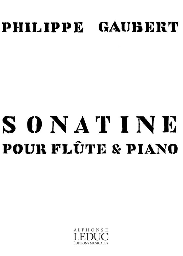 Sonatine (GAUBERT)
