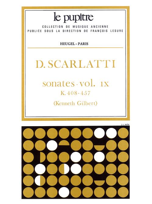 Oeuvres Completes Pour Clavier Vol.09 Sonates K408 A K457 Lp39 (SCARLATTI / GILBERT)