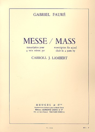 Messe (Transcription De La M.B)
