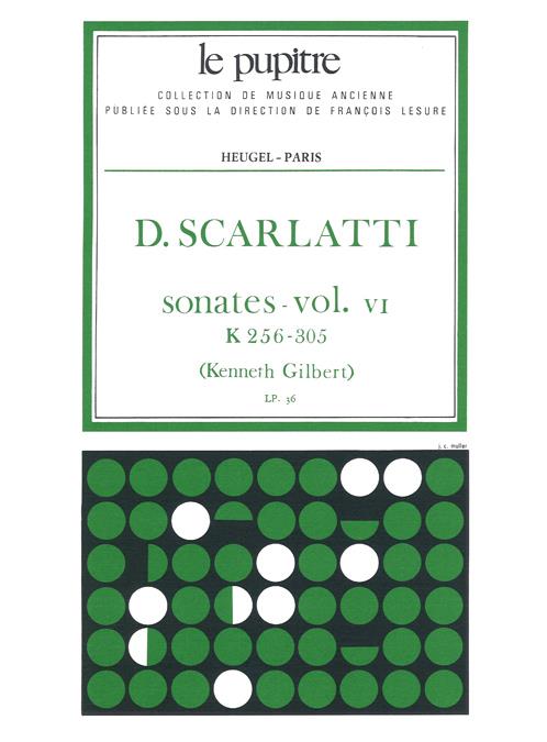 Oeuvres Completes Pour Clavier Vol.06 Sonates K256 A K305 Lp36 (SCARLATTI / GILBERT)