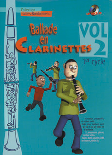 Ballade En Clarinette 1er Cycle Vol.2 (BORDONNEAU GILLES)