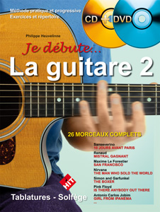 Je Débute La Guitare Vol.2 Cd's + Dvd (HEUVELINE PHILIPPE)