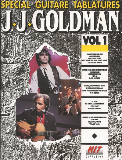 Spécial Guitare Tablatures Vol.1 (GOLDMAN JEAN-JACQUES)