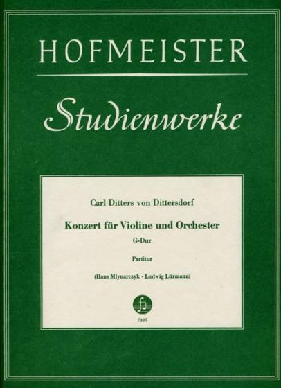 Konzert Für Viola U. Orch. G-Dur /Orchesterstimmen (DITTERSDORF CARL DITTERS VON)