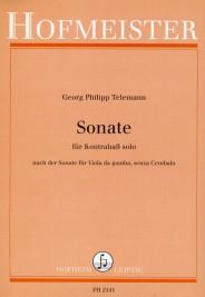 Sonate. Nach Der Sonate Für Va Da Gamba Aus Dem 'Getreuen Music-Meister'