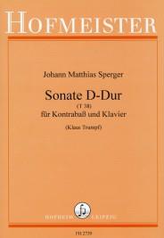 Sonata D-Dur (SPERGER JOHANN MATHIAS)