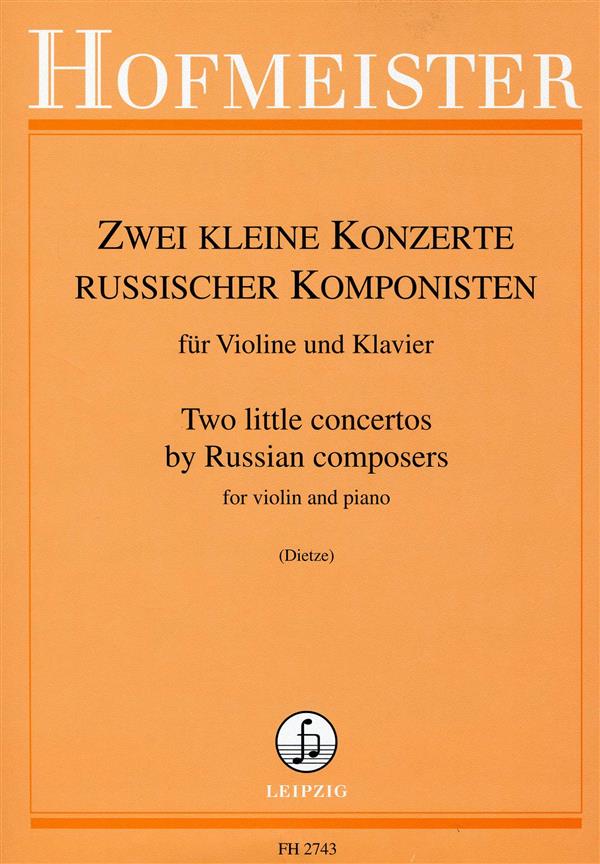 2 Kleine Konzerte Russ. Komponisten